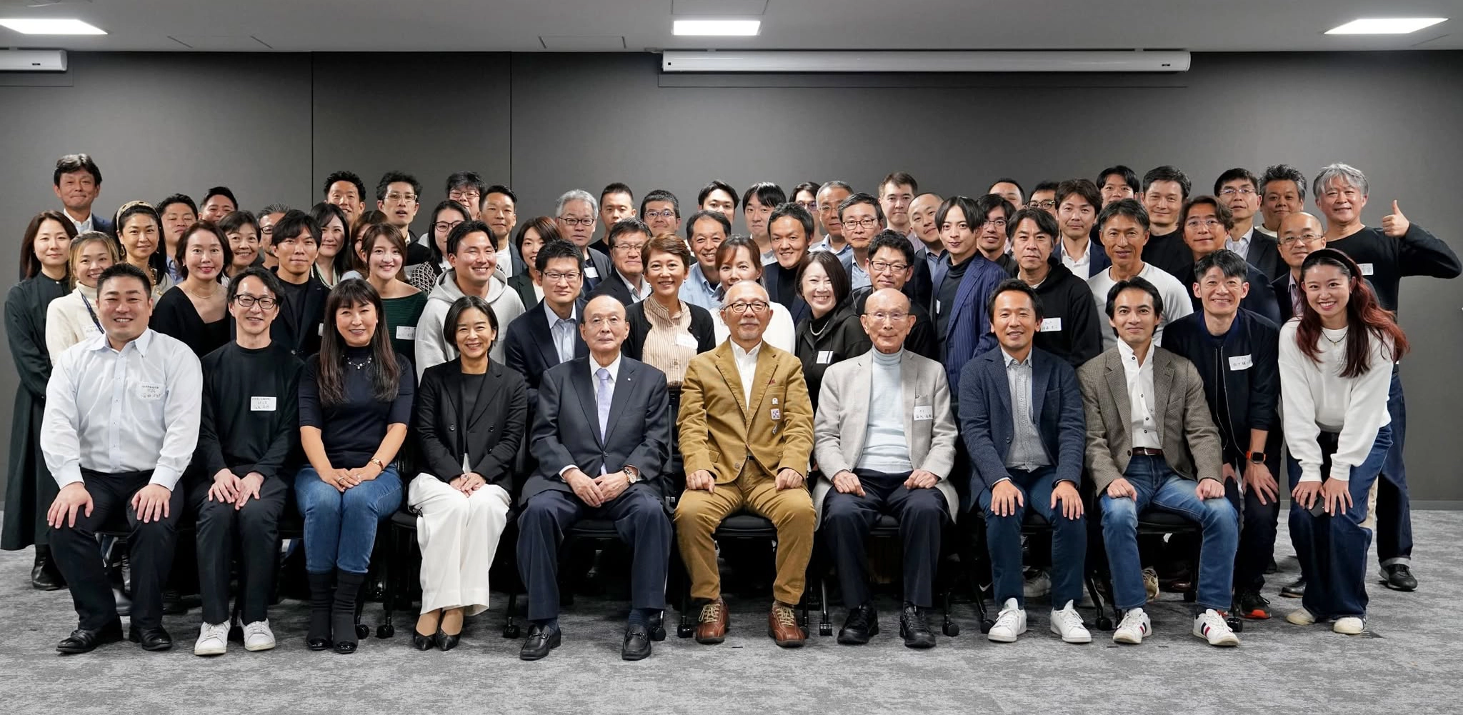 三田北別館オープニングイベント 集合写真